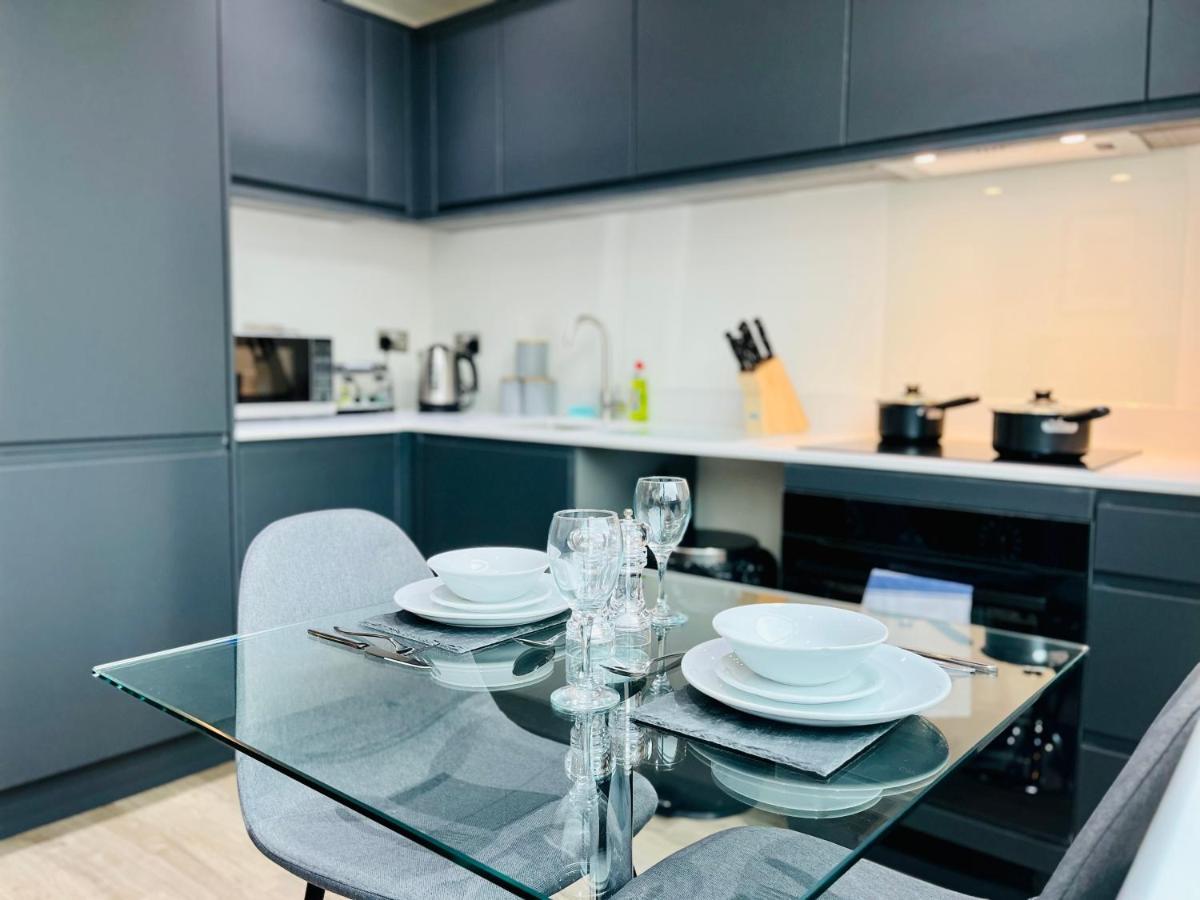 Stylish Studio Apartment Near To Old Trafford Stadium Manchester Luaran gambar