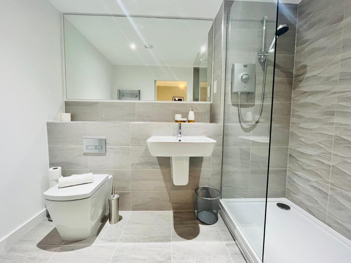 Stylish Studio Apartment Near To Old Trafford Stadium Manchester Luaran gambar